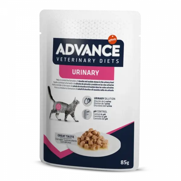 Hrana dietetica pentru pisici Advance Urinary 85 gr