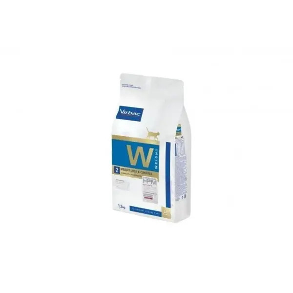 Hrana dietetica pentru pisici Virbac HPM Weight Loss + Control 1,5 kg