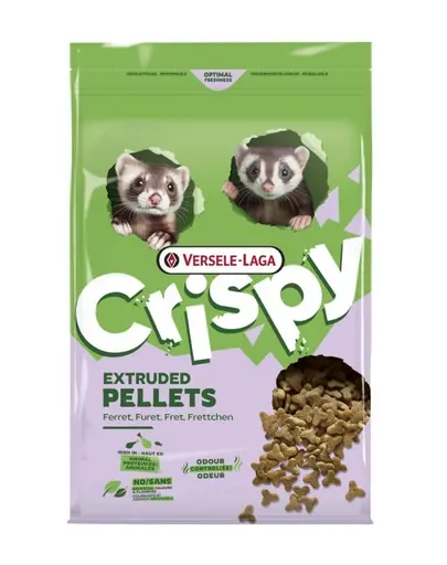 Hrană extrudată cu pui pentru dihori VERSELE-LAGA Crispy Ferret 10 kg