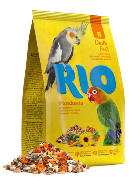 Hrana pentru perusi si papagali Rio, 1 kg
