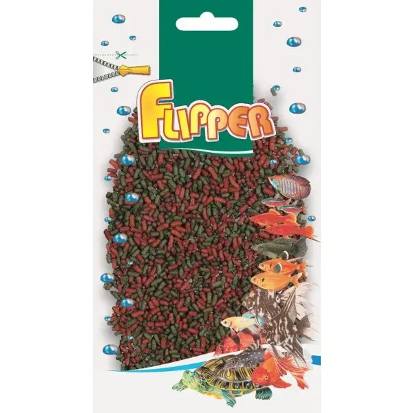 Hrana pentru pesti si broaste testoase Tatrapet Flipper, 4-6 mm, 80g