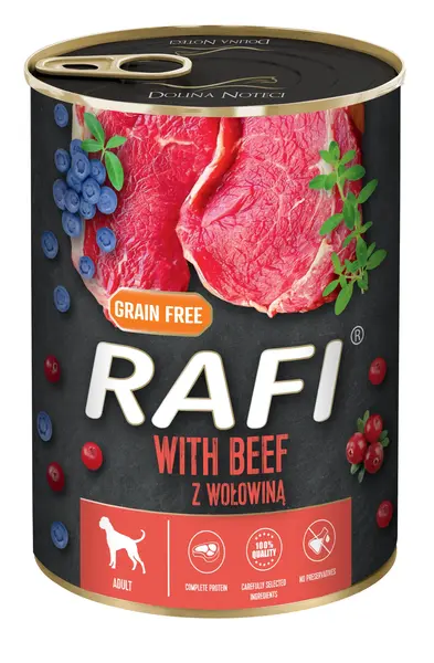 Hrana Umeda Caini, Rafi Dog, Vita si Afine, 400 g