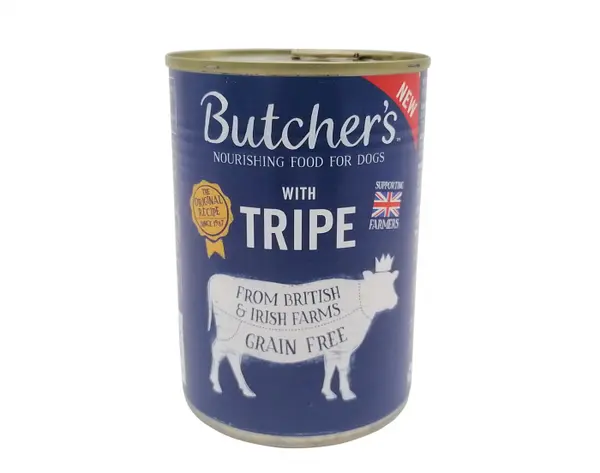 Hrana umeda pentru caini Butcher, s Tripe Mix, 400g