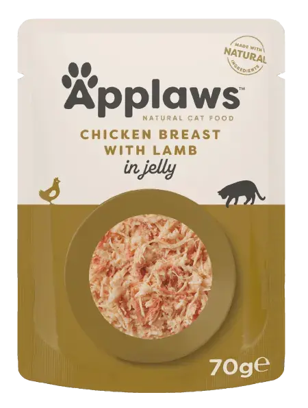 Hrana umeda pentru pisici Applaws cu pui miel 70 gr