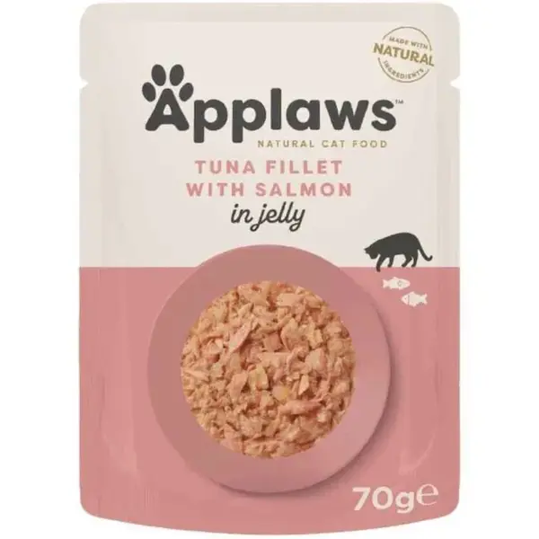 Hrana umeda pentru pisici Applaws File Ton Somon 70 gr