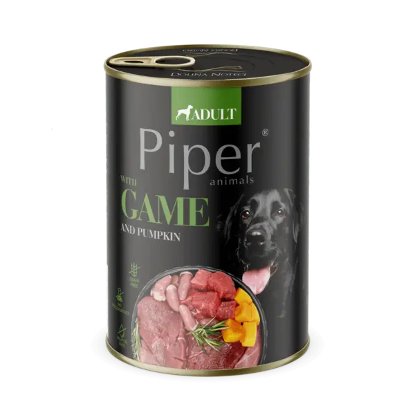 Hrana umeda, Piper ADULT cu VANAT si DOVLEAC 400g