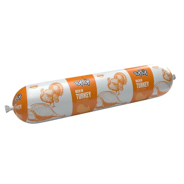 Hrană umedă sub formă de salam TUF TUF Curcan - 900g