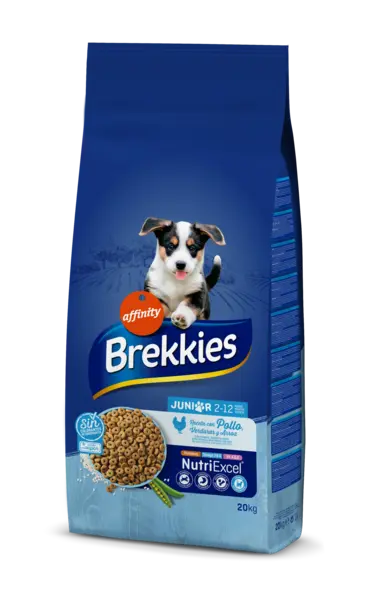 Hrana uscata caini, Brekkies Dog Excel Junior Original, 20 kg