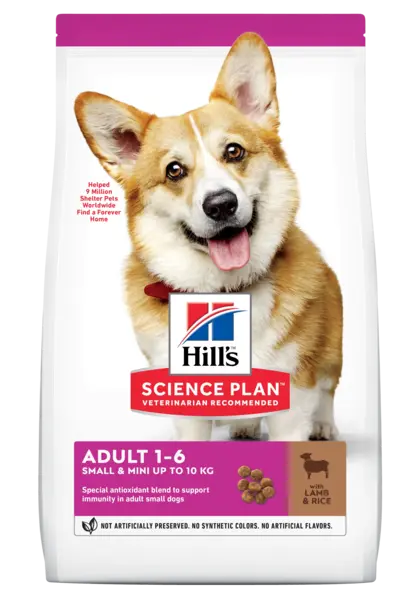 Hrana uscata caini, Hill's Science Plan Canine Adult Small and Mini Lamb and Rice, 6 kg