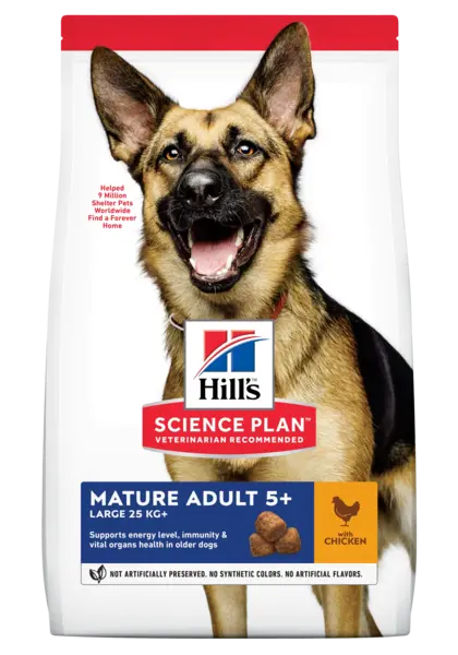 Hrana uscata caini, Hill's Science Plan Canine Mature Large Breed Chicken, 14 kg