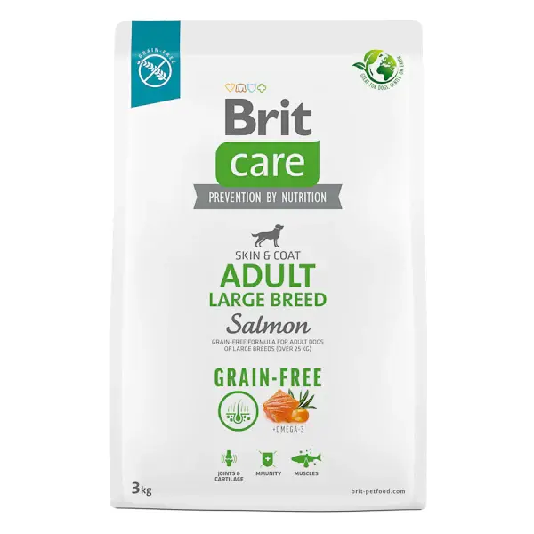 Hrana uscata pentru caini Brit Care Grain-free Adult Large Breed 3kg
