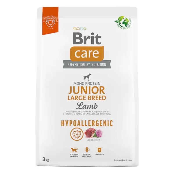 Hrana uscata pentru caini Brit Care Hypoallergenic Junior Large Breed 3kg