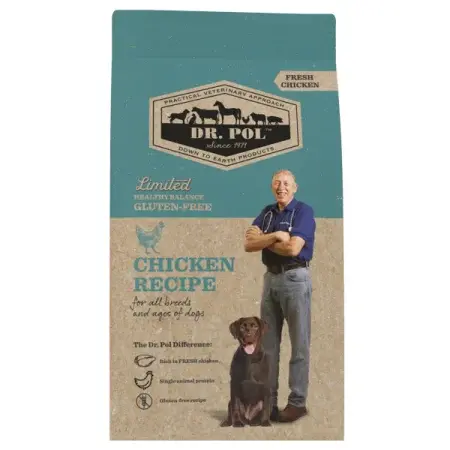 Hrana uscata pentru caini Dr. Pol Adult cu pui 10 kg