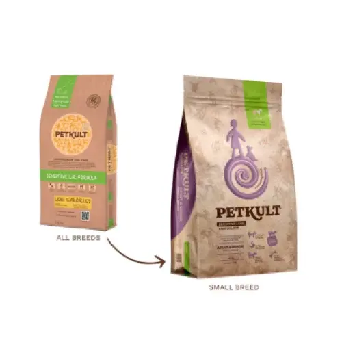 Hrana uscata pentru caini Petkult Sensitive Low Callories AdultSenior Talie Mica 12 kg