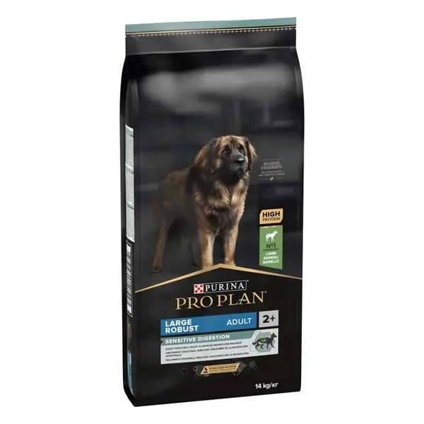 Hrana uscata pentru caini Purina Pro Plan Large Robust Adult, Miel, Digestie sensibila, 14kg