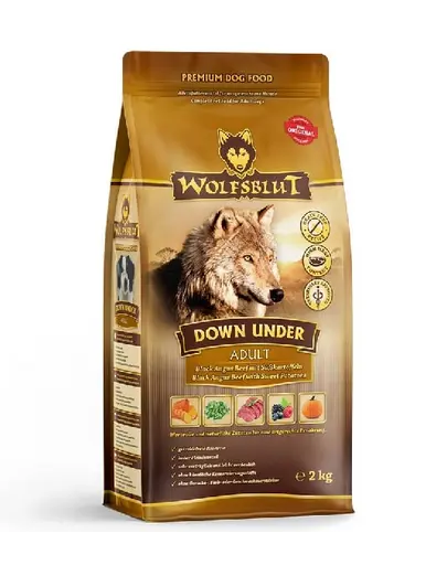 Hrana uscata pentru caini WOLFSBLUT Down Under Adult vita si legume 12,5 kg