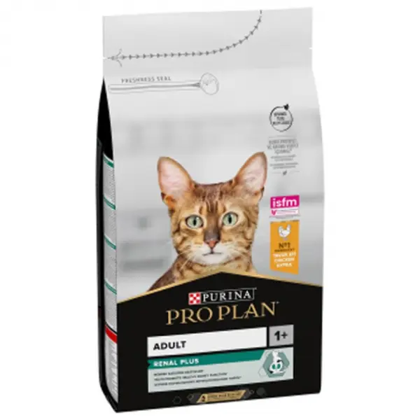 Hrana uscata pentru pisici Pro Plan Optirenal cu pui 1,5 kg