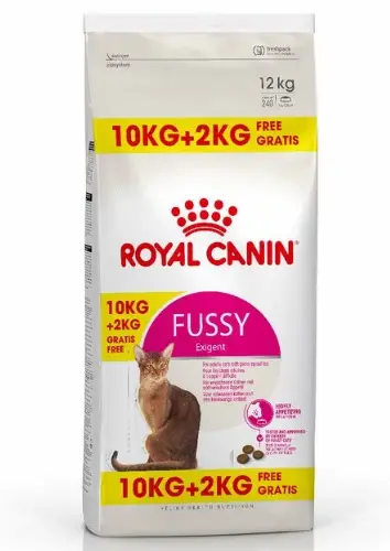 Hrana uscata pentru pisici Royal Canin Fussy 10 kg + 2 kg GRATIS