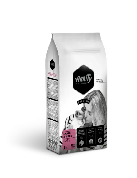 Hrana Uscata Pisici, Amity Premium Cats, Adult, Miel si Orez, 2 kg