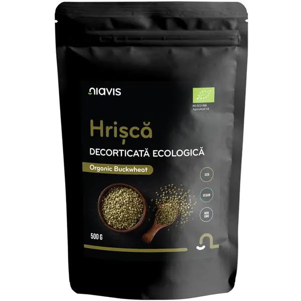 Hrisca Cruda Decorticata Ecologica/Bio 500g