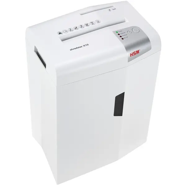 HSM Distrugator documente HSM ShredStar X10, 4.5x30mm P-4, Alb