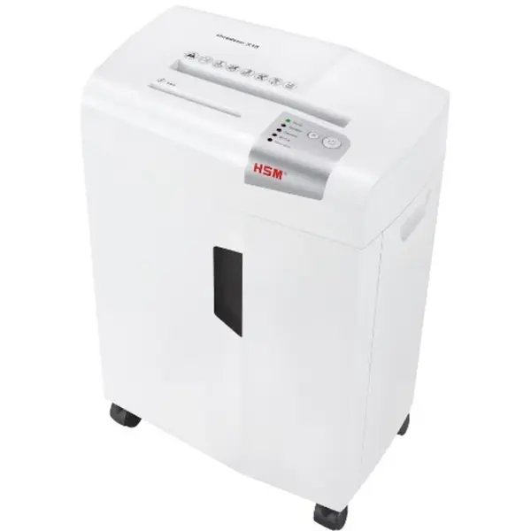 HSM Distrugator documente HSM ShredStar X15, Nivel securitate P4 26 Litri, Capacitate taiere 15 coli