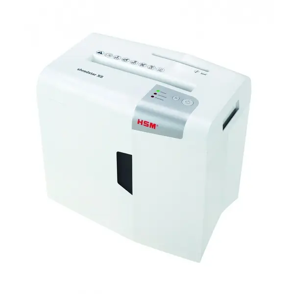 HSM Distrugator Documente HSM Shredstar X8, 4.5x30mm P-4, Alb