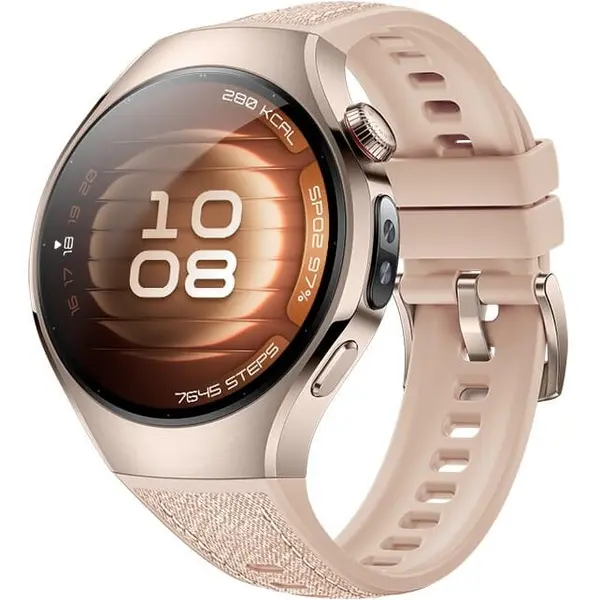 Huawei Ceas inteligent Huawei 5 Elegant, 42mm, 1.38 inch, AMOLED, Bej