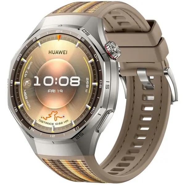 Huawei Ceas inteligent Huawei GT 6 Pro, 46mm, 1.47 inch, AMOLED, Maro