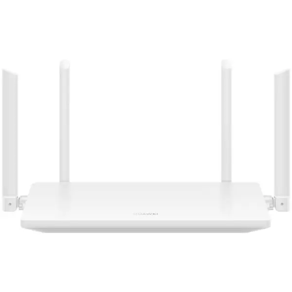 Huawei Router Wireless Huawei WiFi AX2, Dual Band, Wi-Fi 6, AX1500, Gigabit, Securitate HomeSec™, Alb