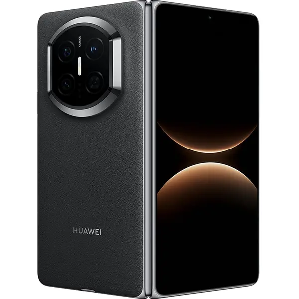 Huawei Telefon mobil pliabil Huawei Mate X7, 6.49 inch, 4G LTE, 16GB RAM, 512GB, Dual SIM, Negru