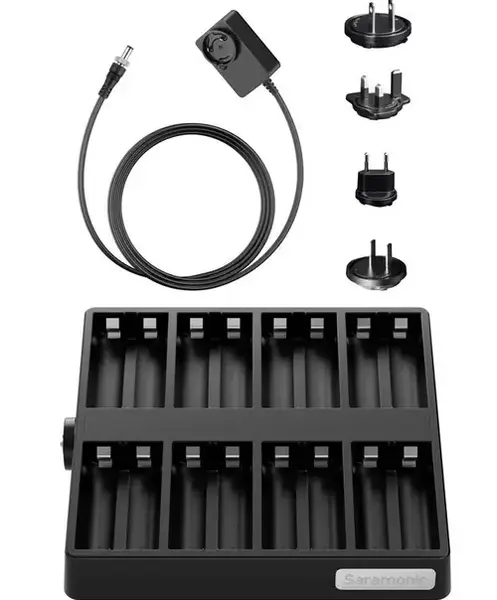 Hub incarcare 8 x acumulatori Saramonic Acumulator SLB-2
