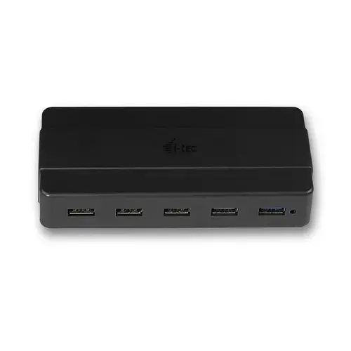 Hub, iTec, USB 3.0, Negru
