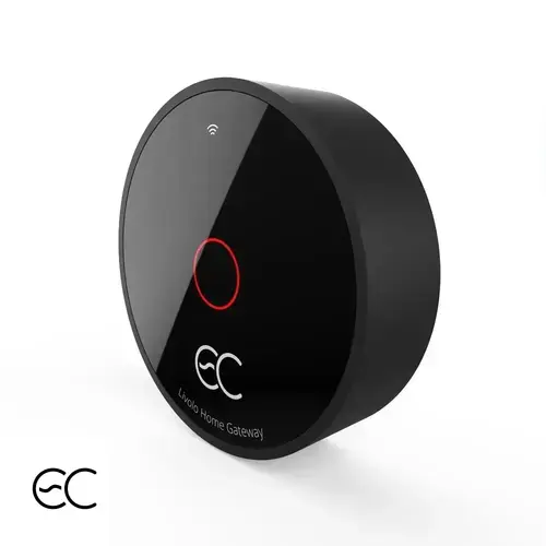 Hub LIVOLO cu Protocol ZigBee EC, Control aplicatie & Wi-Fi (Negru)