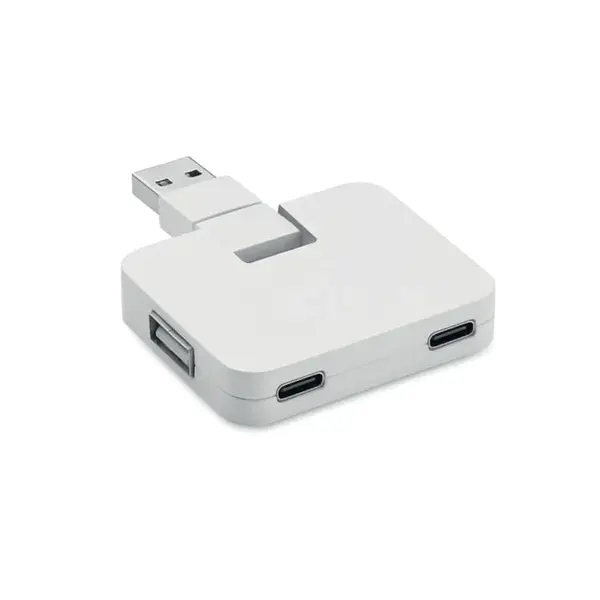 Hub USB 4 porturi + cablu 20 cm Hub USB 4 porturi + cablu 20 cm