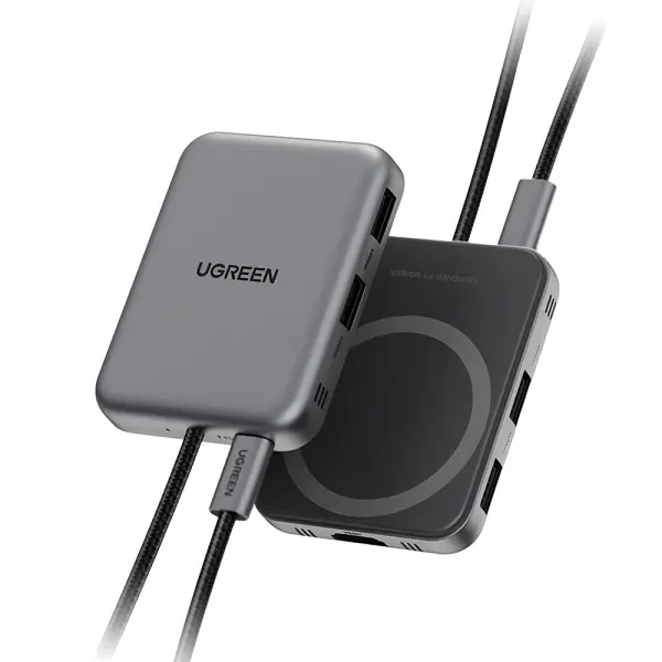 Hub USB-C UGREEN CM896 (65759), 7in1, Gri