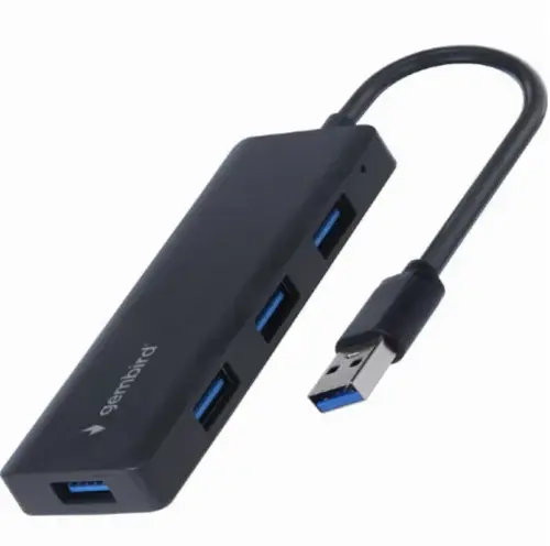 Hub USB Gembird UHB-U3P4-03, 4x USB (Negru)
