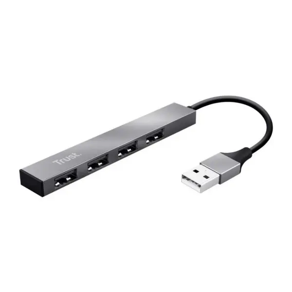 Hub USB Trust Halyx Aluminium, 4 porturi