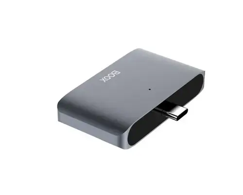 Hub USB Type-C Onyx Boox, OTG/TF/SD Smart Card Reader (Gri)
