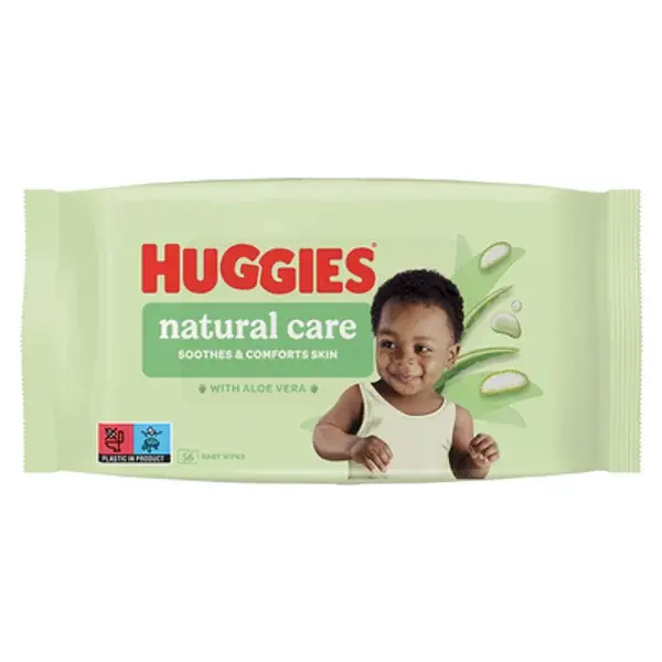 Huggies Servetele umede, 56 buc, Natural Care