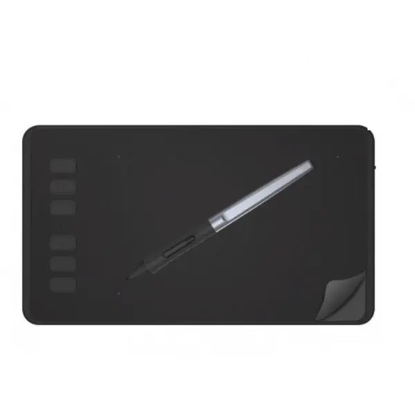 HUION Tableta grafica, HUION, H640P Slim Compact 8192/5080, NegruGri