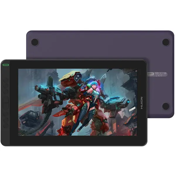 HUION Tableta grafica Huion Kamvas 13, 5080 lpi 293.76 x 165.24 mm USB, Violet