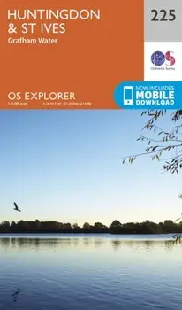 Huntingdon and St.Ives, Grafham Water. September 2015 ed, Sheet Map/Ordnance Survey