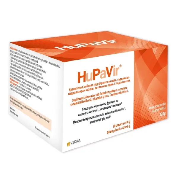 Hupavir, 20 plicuri, Vedra