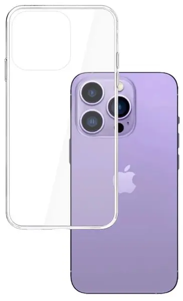 Husă 3mk - Clear, iPhone 14 Pro Max, transparent
