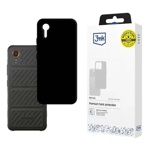 Husa 3MK Matt pentru Samsung Galaxy Xcover7 G556, Negru