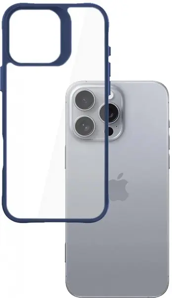 Husă 3mk - Satin Armor Plus, iPhone 16 Pro, albastru