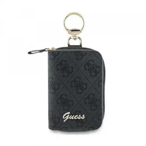 Husa Accesorii Guess 4G Triangle, Neagra