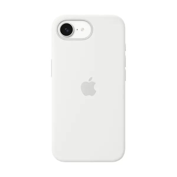 Husa Apple Silicon pentru Iphone 16e, Alba