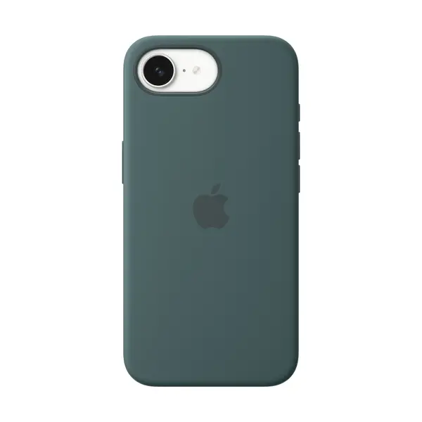 Husa Apple Silicon pentru Iphone 16e, Lake Green